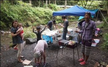 神戸岩 バーベキュー