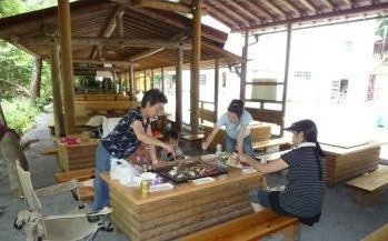 アメリカキャンプ村 バーベキューサイト