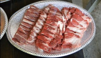 現地調達の食材