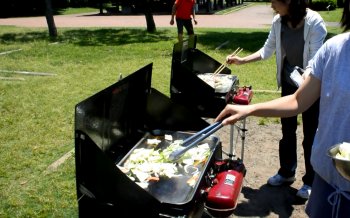 レンタルのグリル