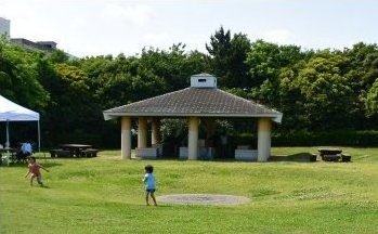 若洲公園キャンプ場 炊事場