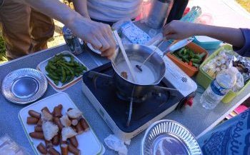 チーズフォンデュ