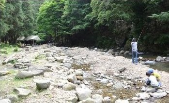 奥様も釣りデビュー