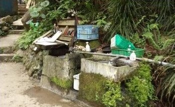 魚をさばくスペース