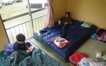 バンガローの内部