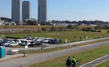 車道側からの眺め