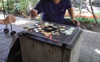 清水公園キャンプ場 バーベキュー