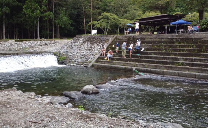 上野原市営マス釣場（秋山マス釣場）