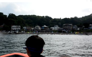 沖の浮島からの眺め