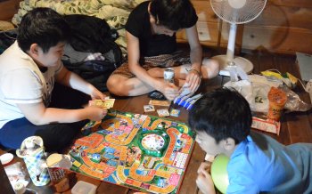 キャビンの寝室用ロフト