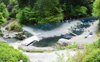 有間渓谷観光釣り場 1日エリア