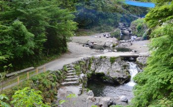 有間渓谷観光釣り場 1日エリア