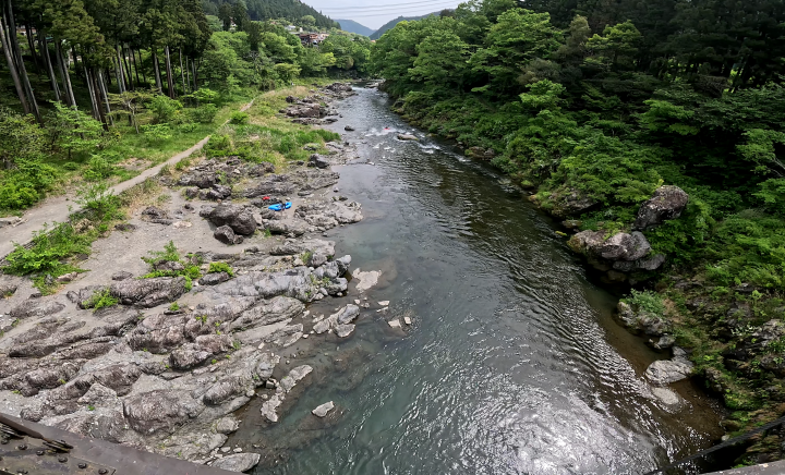 多摩川 下流側