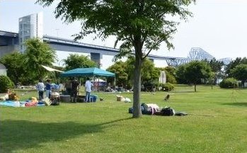 若洲公園キャンプ場